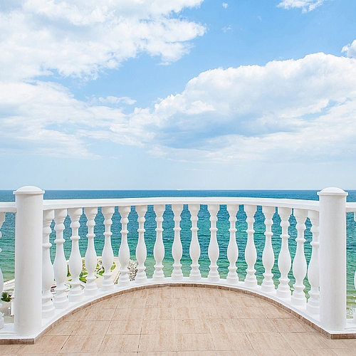 Фотообои Балкон с видом на океан D-040 (3,0х2,7 м)