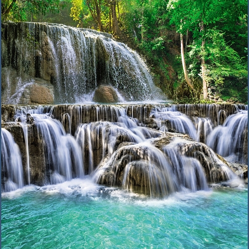 Фотообои Хрустальные водопады 079 (1,96х2,6 м)