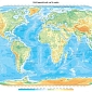 Географическая карта мира L-085 (3,0х1.47 м)