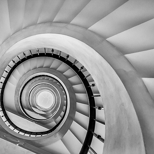 Фотообои Винтовая лестница C-387 (3,0х2,38 м)