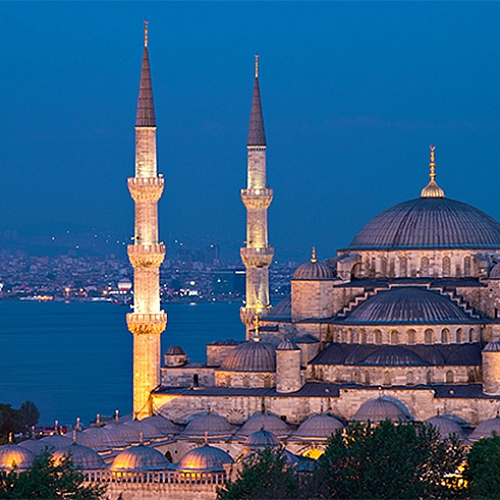 Фотообои Стамбул Голубая мечеть C-339 (3,0х1,47 м)