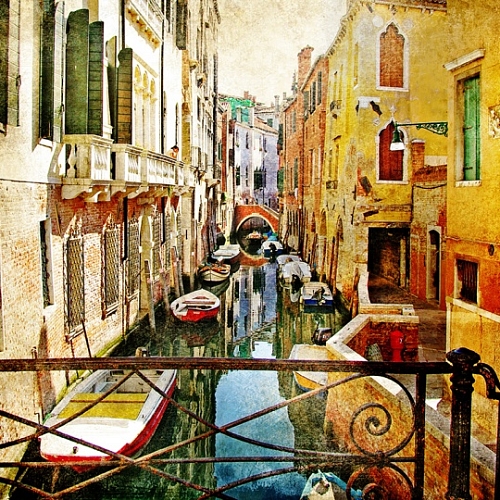 Фотообои Каналы Венеции B1-043 (3,0х2,7 м)